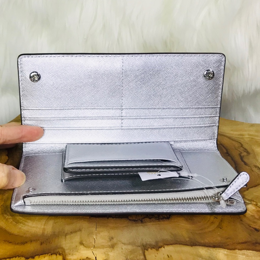 Michael Kors Card Case Carryall Wallet - Picture 5 of 8